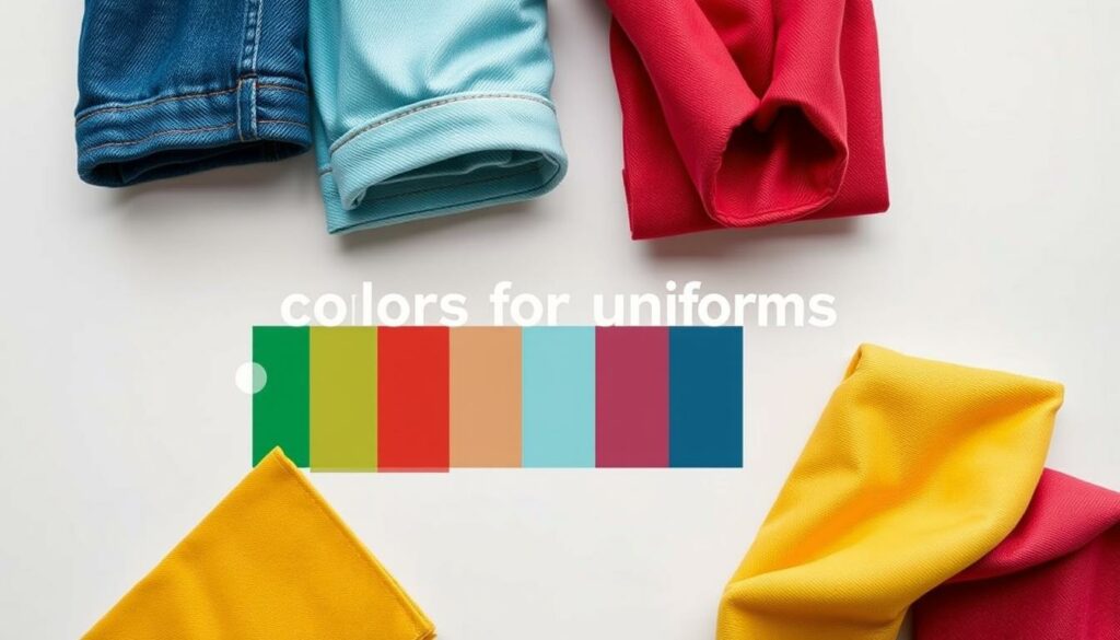 melhores cores para uniformes